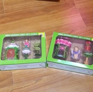 New!!!! Bundle of 2-"True Living" 4 pc. Mini fairy set